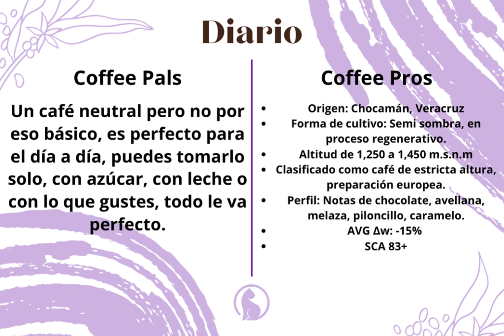 Bubba Coffee Co. - Diario 250 grs